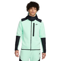 Nike Tech Fleece Overlay Vest Vert Clair Noir