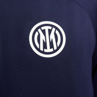 Nike Inter Milan Strike Survêtement à Capuche 2022-2023 Bleu Foncé Blanc