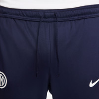 Nike Inter Milan Strike Survêtement à Capuche 2022-2023 Bleu Foncé Blanc