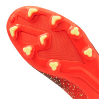 PUMA Ultra Match Gazon Naturel Gazon Artificiel Chaussures de Foot (MG) Orange Vert