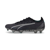 PUMA Ultra Ultimate Gazon Naturel Gazon Artificiel Chaussures de Foot (MG) Noir Blanc Bleu