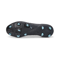 PUMA FUTURE 3.4 Gazon Naturel Gazon Artificiel Chaussures de Foot (MG) Noir Bleu Blanc