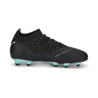 PUMA FUTURE 3.4 Gazon Naturel Gazon Artificiel Chaussures de Foot (MG) Enfants Noir Bleu Blanc