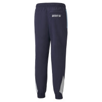 PUMA Italië FtblStatement Trainingsbroek Woven 2022-2024 Donkerblauw Grijs Lichtblauw