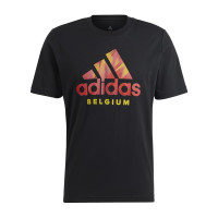 adidas Belgique DNA T-Shirt 2022-2024 Noir