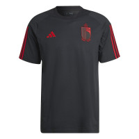 adidas Belgique T-Shirt 2022-2024 Noir Rouge
