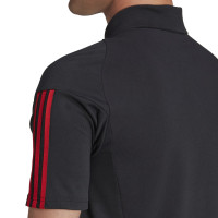 adidas België Polo 2022-2024 Zwart Rood