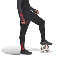 adidas Belgique Pantalon d'Entraînement 2022-2024 Noir Rouge