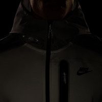 Nike Tech Fleece Overlay Vest Wit Grijs