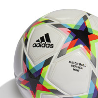 adidas UEFA Champions League Mini Ballon de Football Blanc Noir Multicolore