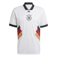 adidas Duitsland Icon Voetbalshirt 2022-2024 Wit