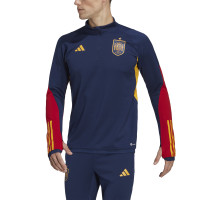 adidas Spanje Trainingspak 2022-2024 Donkerblauw