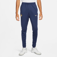 Nike France Full-Zip Hooded Survêtement 2022-2024 Blanc Bleu Foncé Or