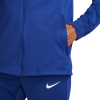 Nike Nederland Strike Hooded Trainingspak 2022-2024 Blauw Wit