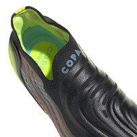 adidas Copa Sense+ Gazon Naturel Chaussures (FG) Noir Bleu Jaune