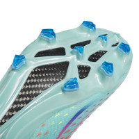 adidas X Speedportal+ Gazon Naturel Chaussures de Foot (FG) Bleu Rouge Jaune
