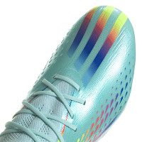 adidas X Speedportal.1 Crampons Vissés Gazon Naturel Chaussures de Foot (SG) Bleu Rouge Jaune