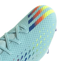 adidas X Speedportal.3 Gras Voetbalschoenen (FG) Blauw Geel Rood