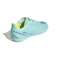 adidas X Speedportal.4 Chaussures de Foot en Salle (IN) Enfants Bleu Jaune Vert