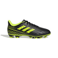 adidas Copa Sense.4 Gras / Kunstgras Voetbalschoenen (FxG) Kids Zwart Geel