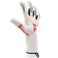 Gladiator Sports Evo Gants de Gardien de But Blanc Noir Rouge