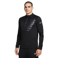 Nike Academy Winter Warrior Therma-Fit Haut d'Entraînement Noir Blanc