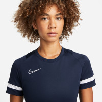 Nike Dri-Fit Academy 21 Trainingsshirt Dames Blauw