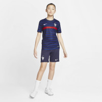 Nike Frankrijk Thuisshirt 2020-2022 Kids