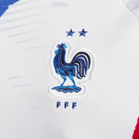 Nike France Pre Match Maillot d'Entraînement 2022-2024 Blanc Bleu Rouge
