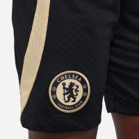 Nike Chelsea Strike Short d'Entraînement 2022-2023 Enfants Noir Or