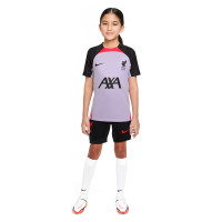 Nike Liverpool Strike Ensemble d'Entraînement 2022-2023 Enfants Mauve Rouge Noir