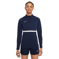 Survêtement Nike Dri-Fit Academy 21 pour femme Bleu foncé Blanc