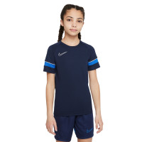 Chemise d'entraînement Nike Dri-Fit Academy 21 pour enfants Bleu foncé Bleu foncé