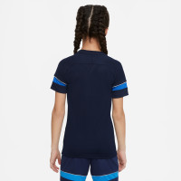 Chemise d'entraînement Nike Dri-Fit Academy 21 pour enfants Bleu foncé Bleu foncé