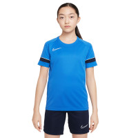 Nike Dri-Fit Academy 21 Trainingsshirt Kids Royal Blauw