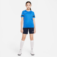 Nike Dri-Fit Academy 21 Trainingsshirt Kids Royal Blauw