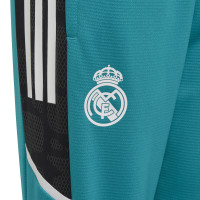 adidas Real Madrid Trainingsbroek Europees 2021-2022 Kids Turquoise
