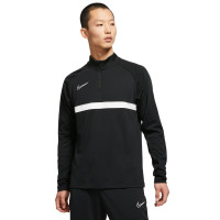 Nike Dri-Fit Academy 21 Haut d'Entraînement Noir Blanc