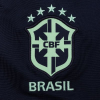 Nike Brésil Academy Pro Short d'Entraînement 2022-2024 Enfants Bleu Foncé Vert