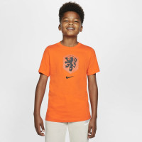 T-Shirt Nike Pays-Bas Logo Enfant Orange
