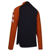 Haut d'entraînement Robey Performance 1/4-Zip pour enfants noir et orange