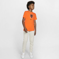 T-Shirt Nike Pays-Bas Logo Enfant Orange