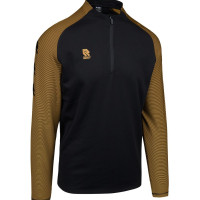 Haut d'entraînement Robey Performance 1/4-Zip noir doré