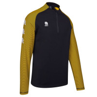 Haut d'entraînement Robey Performance 1/4-Zip noir jaune