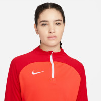 Maillot Nike Academy Pro Haut d'Entraînement femme rouge foncé
