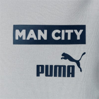 PUMA Manchester City Casual Veste 2022-2023 Gris Mauve Bleu Foncé