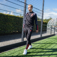 adidas Belgique Pantalon d'Entraînement 2022-2024 Noir Rouge