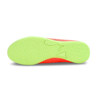 PUMA FUTURE 4.4 Chaussures de Foot en Salle (IN) Orange Vert