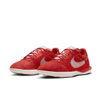 Nike Streetgato Chaussures de Foot Street Rouge Blanc