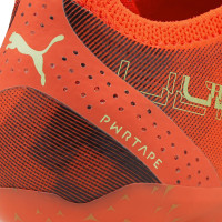 PUMA Ultra Ultimate Gras / Kunstgras Voetbalschoenen (MG) Dames Oranje Lichtgroen